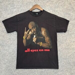 Vintage 2Pac All Eyes On Me T Shirt Mens Medium (fits like Small) Graphic Y2K